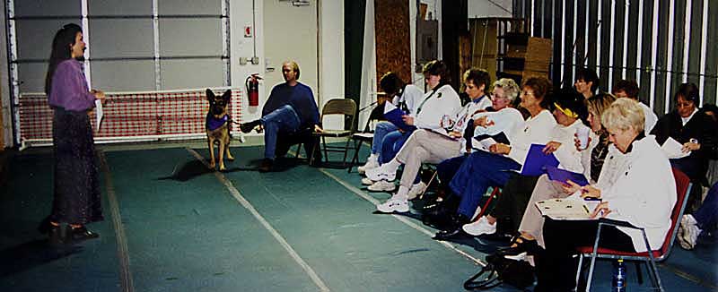 Kathy Edstrom presents a flower essence seminar.